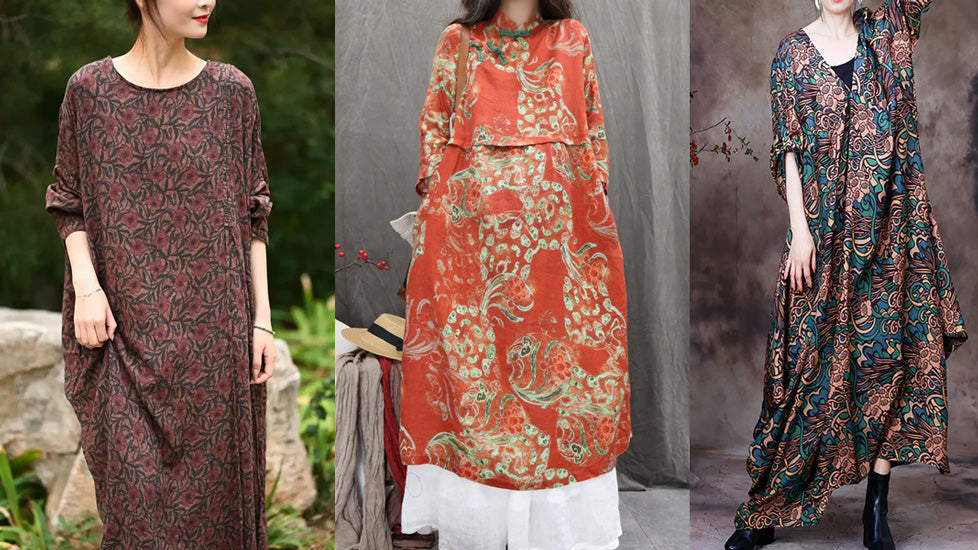 Breathe in Art: Enchanting Printed Dresses to Elevate Your Fall Wardrobe